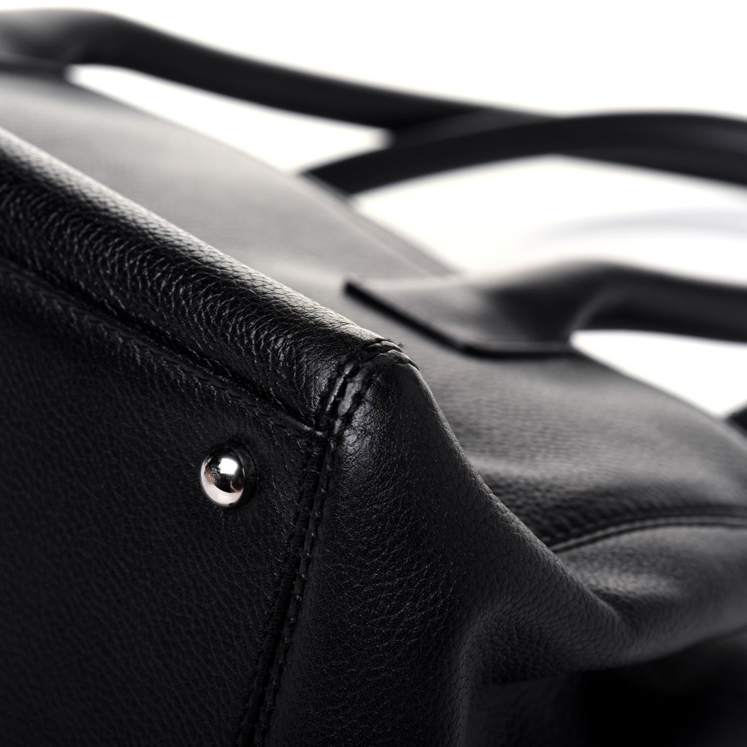 Chanel Calfskin Small Cerf Executive Shopper Tote Black 17 of 22