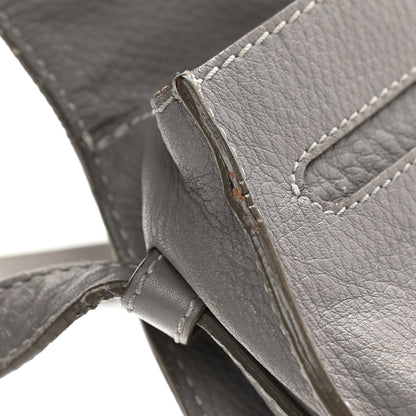 Chloe Calfskin Mini Marcie Round Crossbody Bag Cashmere Grey 11 of 11