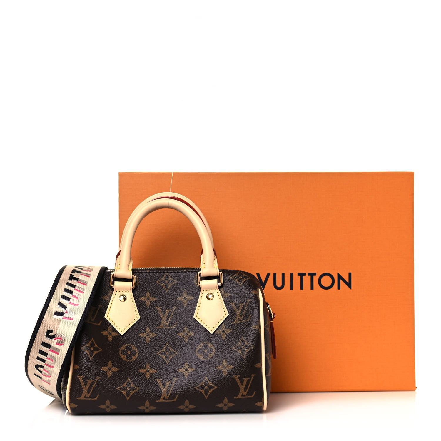 Louis Vuitton Monogram Speedy Bandouliere 20 Black 12 of 12