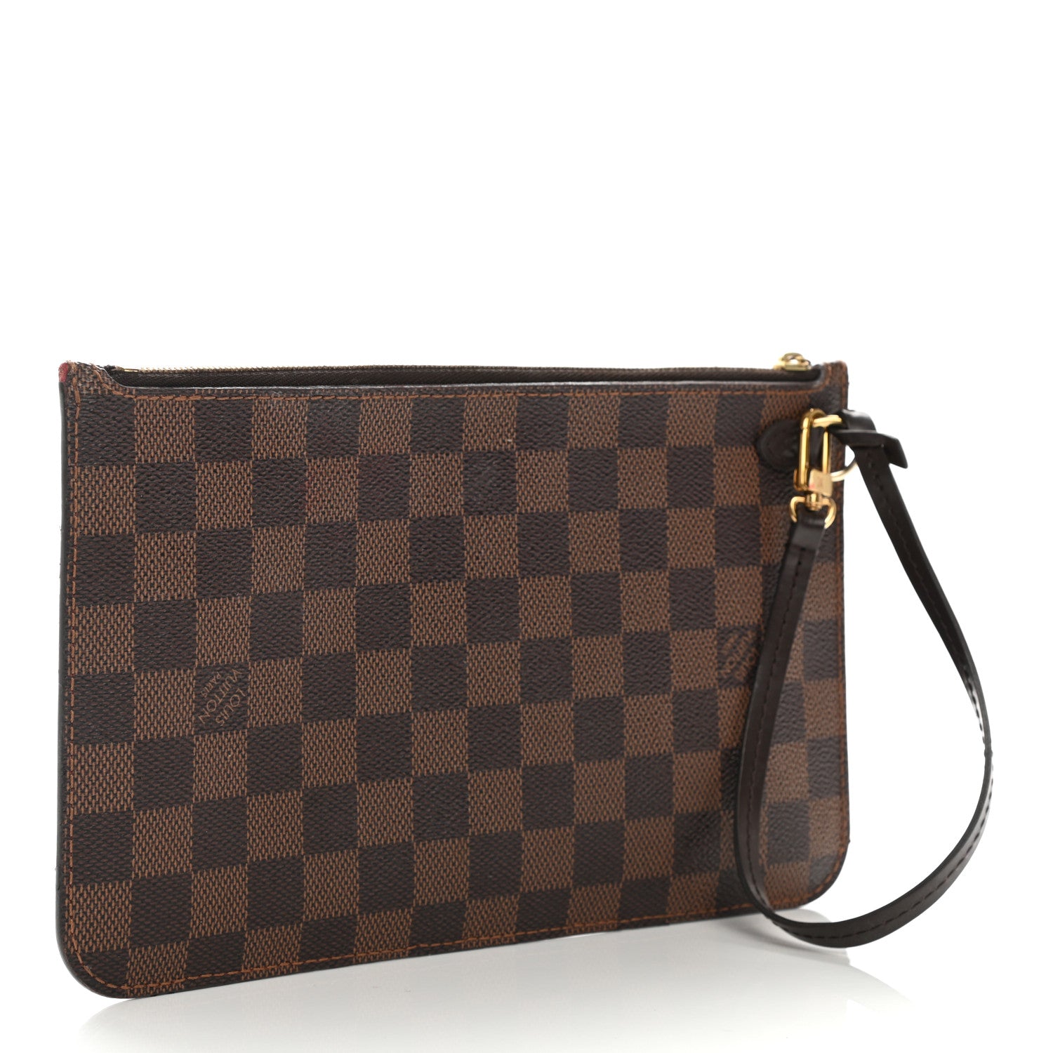 Louis Vuitton Damier Ebene Neverfull MM GM Pochette 2 of 10