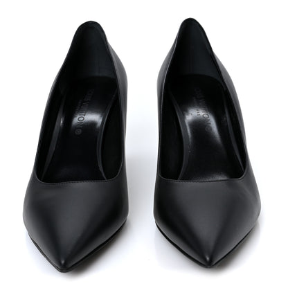 Louis Vuitton Calfskin Cherie Pumps 37.5 Black 3 of 9