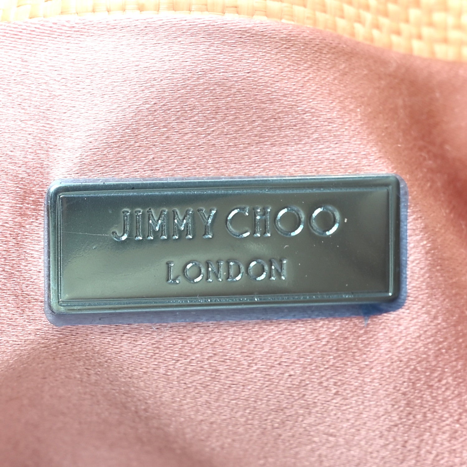 Jimmy Choo Raffia Mesh Bon Bon Bow Bucket Bag Natural 6 of 8