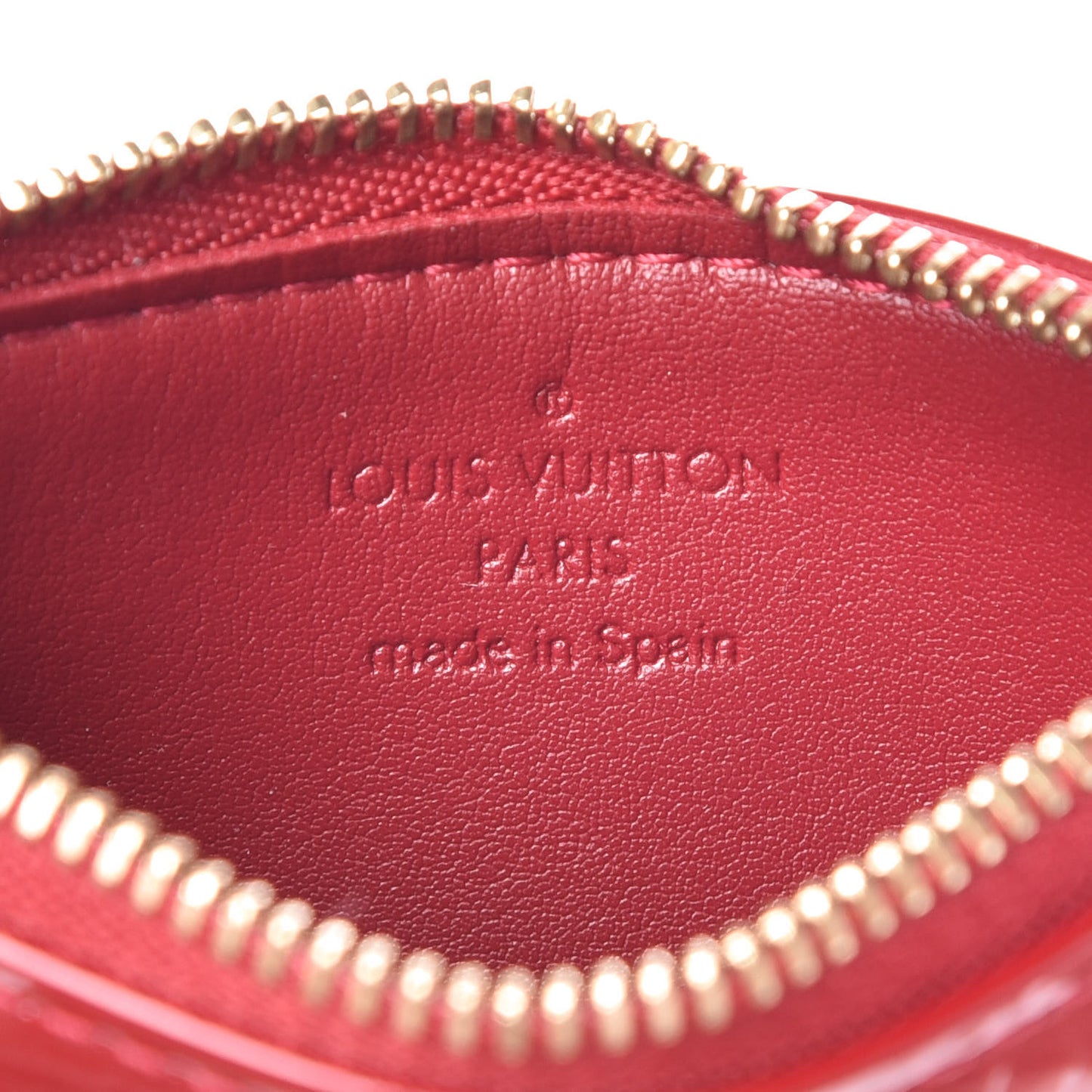 Vernis Key Pouch Pomme D'Amour