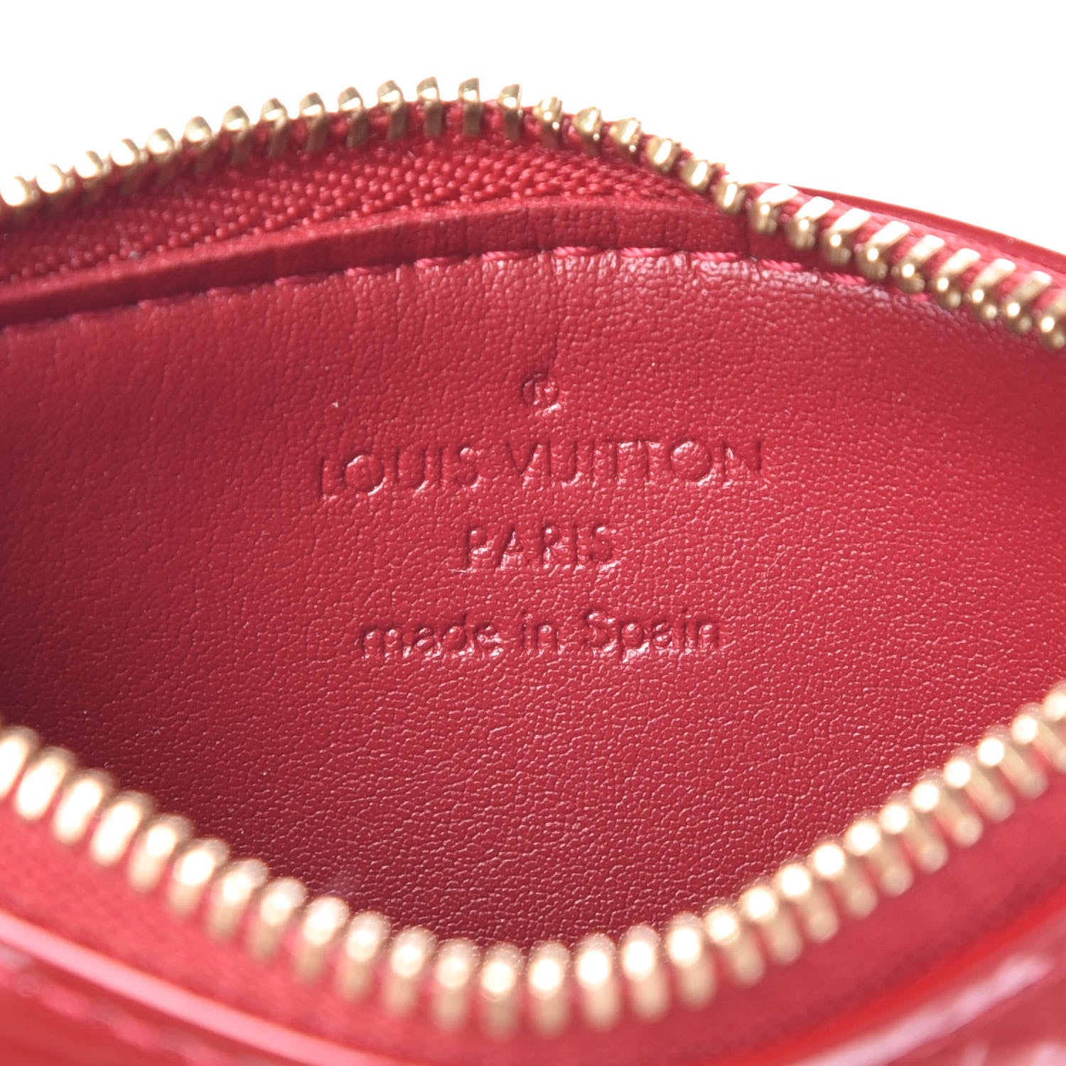 Louis Vuitton Vernis Key Pouch Pomme D'Amour 6 of 7