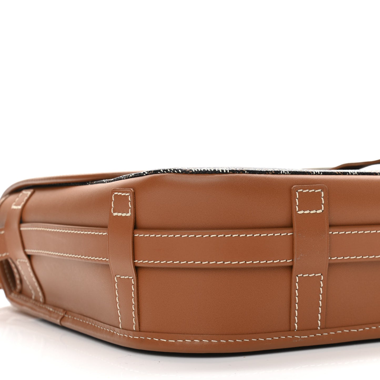 Goyardine Belvedere II MM Messenger Bag Black Gold