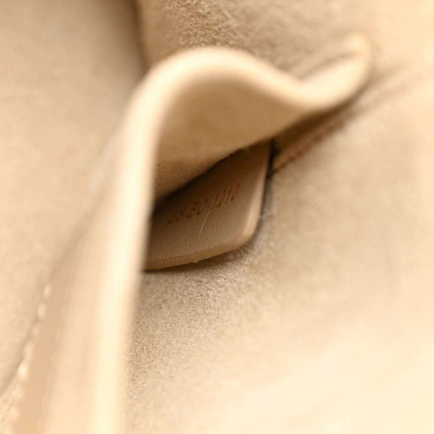 Lambskin Cannage Small Diortravel Vanity Case Light Beige