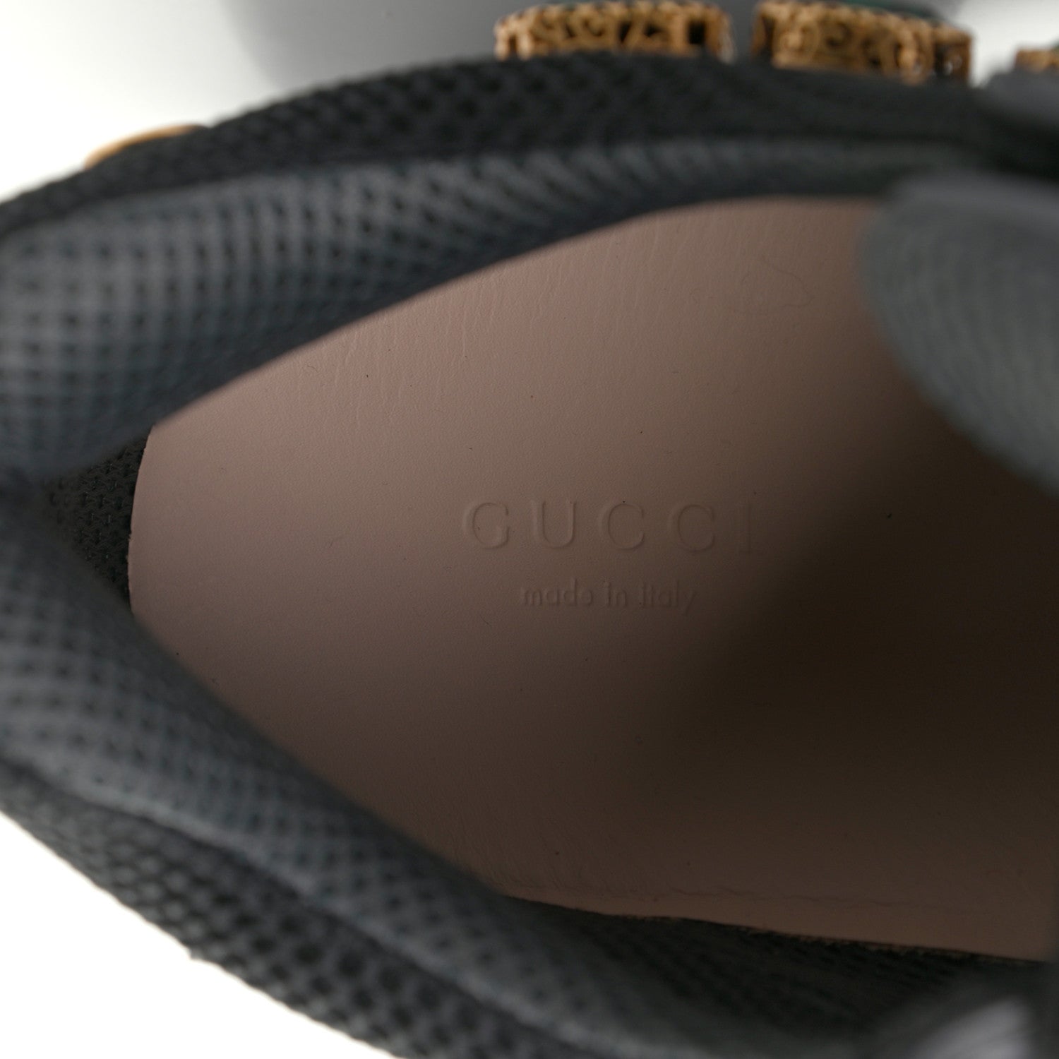 Gucci X SEGA Mesh Suede Calfskin Removable Crystals Womens Flashtrek Sneakers 41 Black Silver 7 of 7
