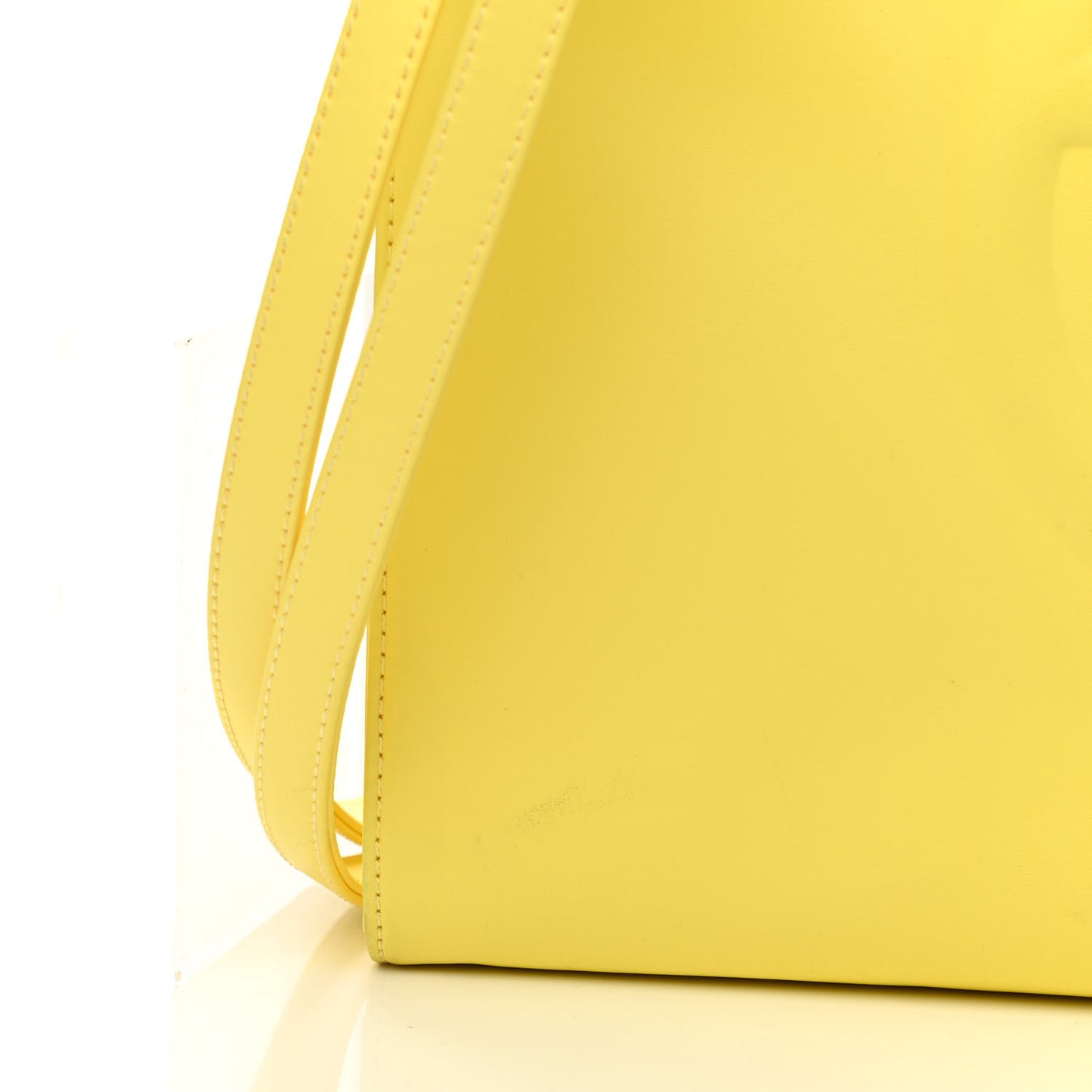 Vegan Leather Medium Shopping Bag Margarine