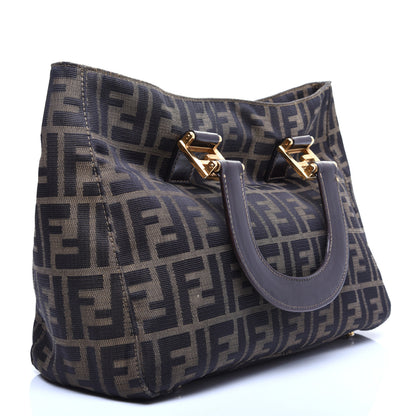 Fendi Zucca Tote Tobacco Brown 3 of 13
