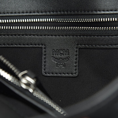 MCM Visetos Large Essential Tote Black 6 of 10