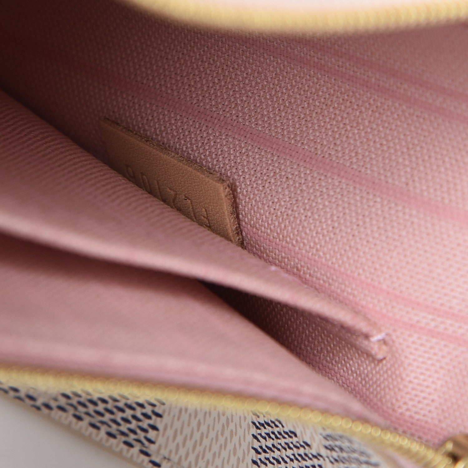 Louis Vuitton Damier Azur Neverfull MM GM Pochette Rose Ballerine 7 of 8