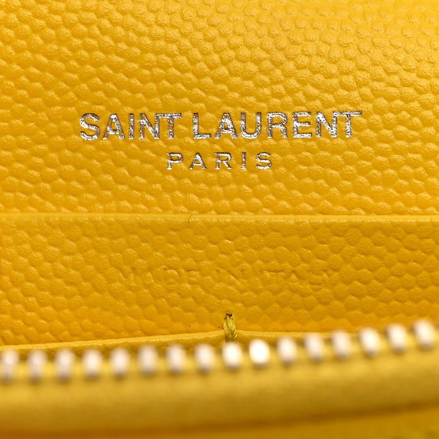 Grain De Poudre Classic Monogram Kate Tassel Chain Wallet Mimosa