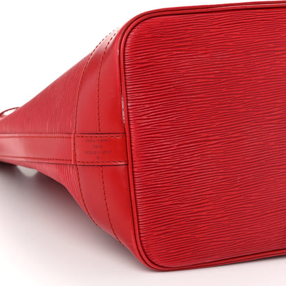 Louis Vuitton Epi Noe Castillan Red 7 of 10