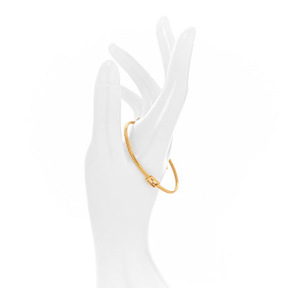 Fendi Metal Baguette Bracelet S Gold 2 of 7