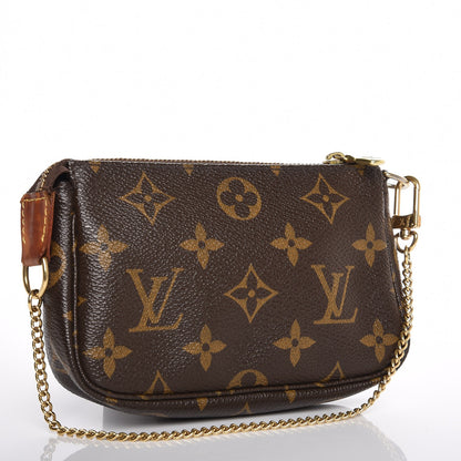 Louis Vuitton Monogram Complice Trunks and Bags Mini Pochette Accessories Beige 3 of 7