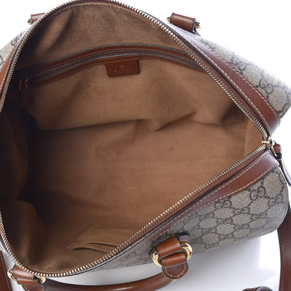 Gucci GG Supreme Monogram Medium Boston Beige Cuir 5 of 9