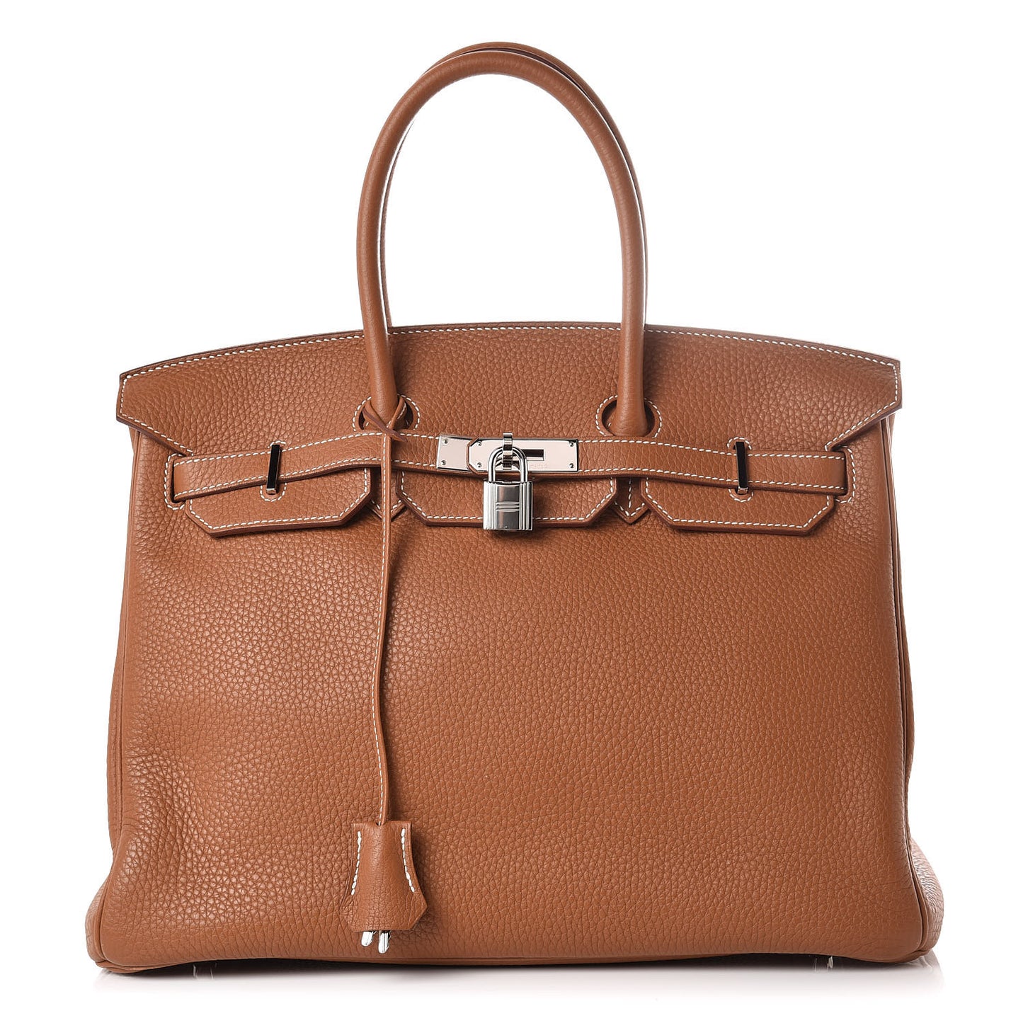 Taurillon Clemence Birkin 35 Gold
