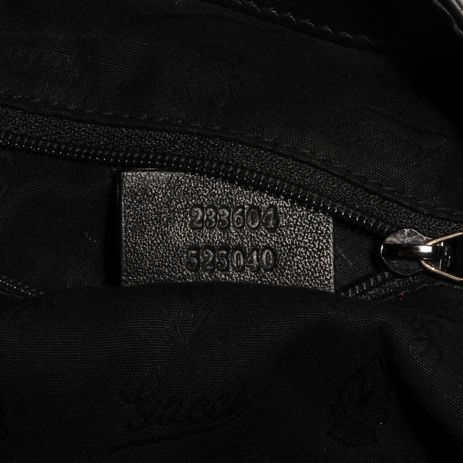 Gucci Guccissima New Ladies Web Large Hobo Black 6 of 6