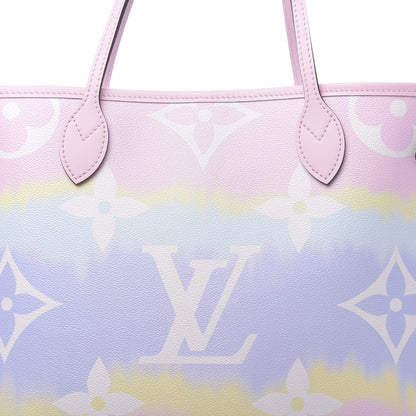 Louis Vuitton Monogram Escale Neverfull MM Pastel 9 of 11