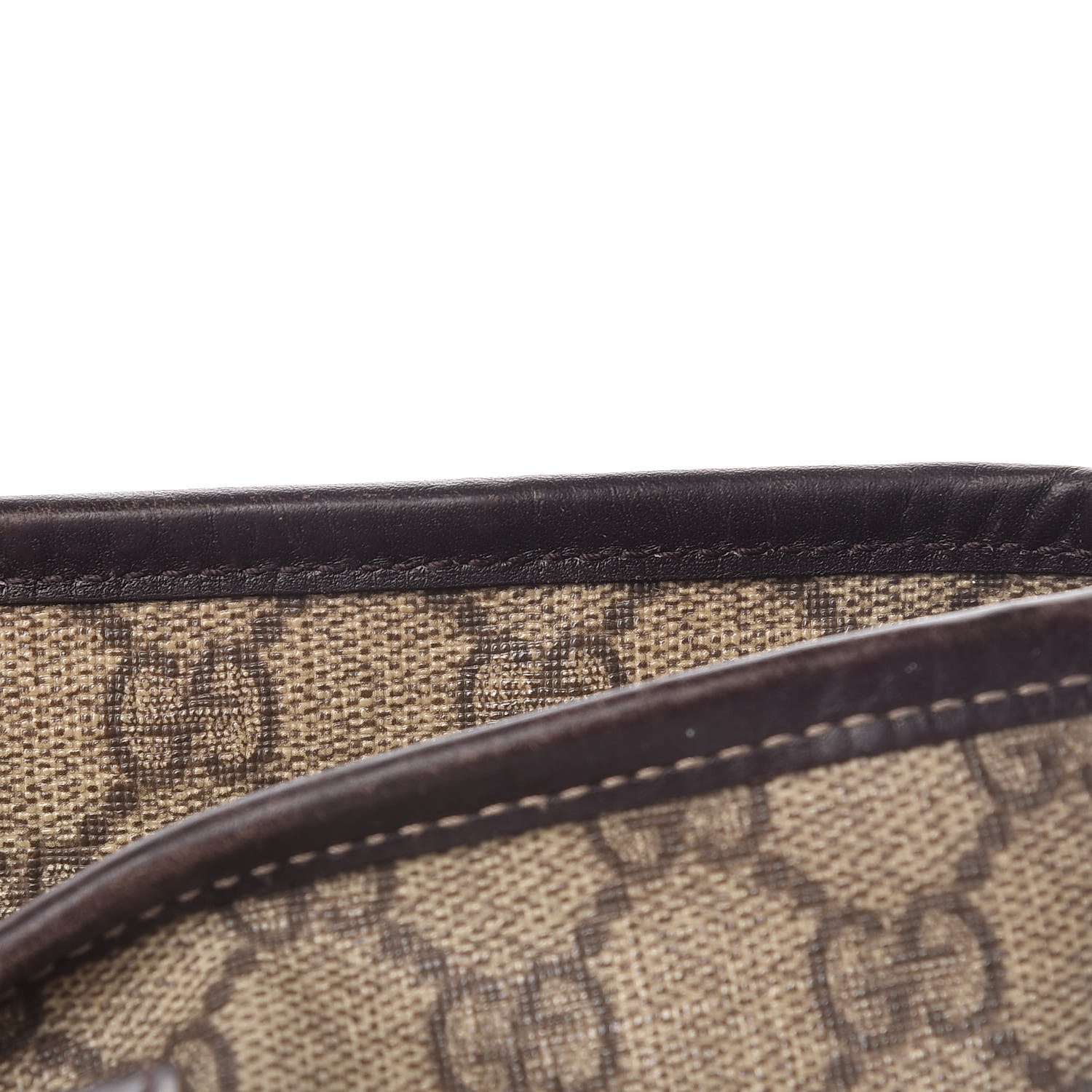 Gucci GG Supreme Monogram Small Joy Tote Dark Brown 11 of 20