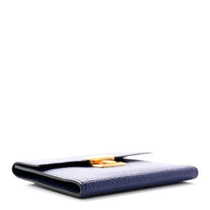 Hermes Chevre Mysore Mini Clic Card Holder Bleu Saphir 4 of 8