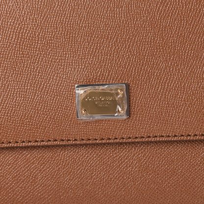 Dolce & Gabbana Dauphine Regular Miss Sicily Satchel Caramello 9 of 9