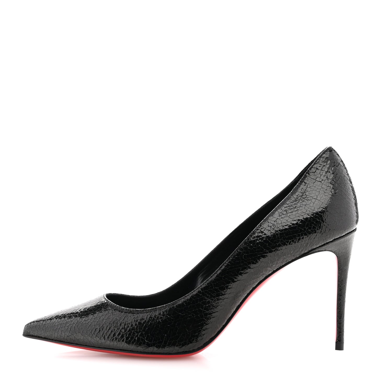 Laminated Calfskin Specchio So Kate 85 Pumps 39 Black