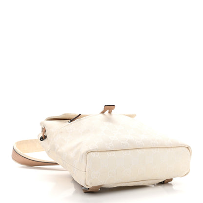 Gucci Nylon Monogram Backpack Off White 4 of 12