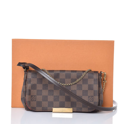 Louis Vuitton Damier Ebene Favorite PM 9 of 9