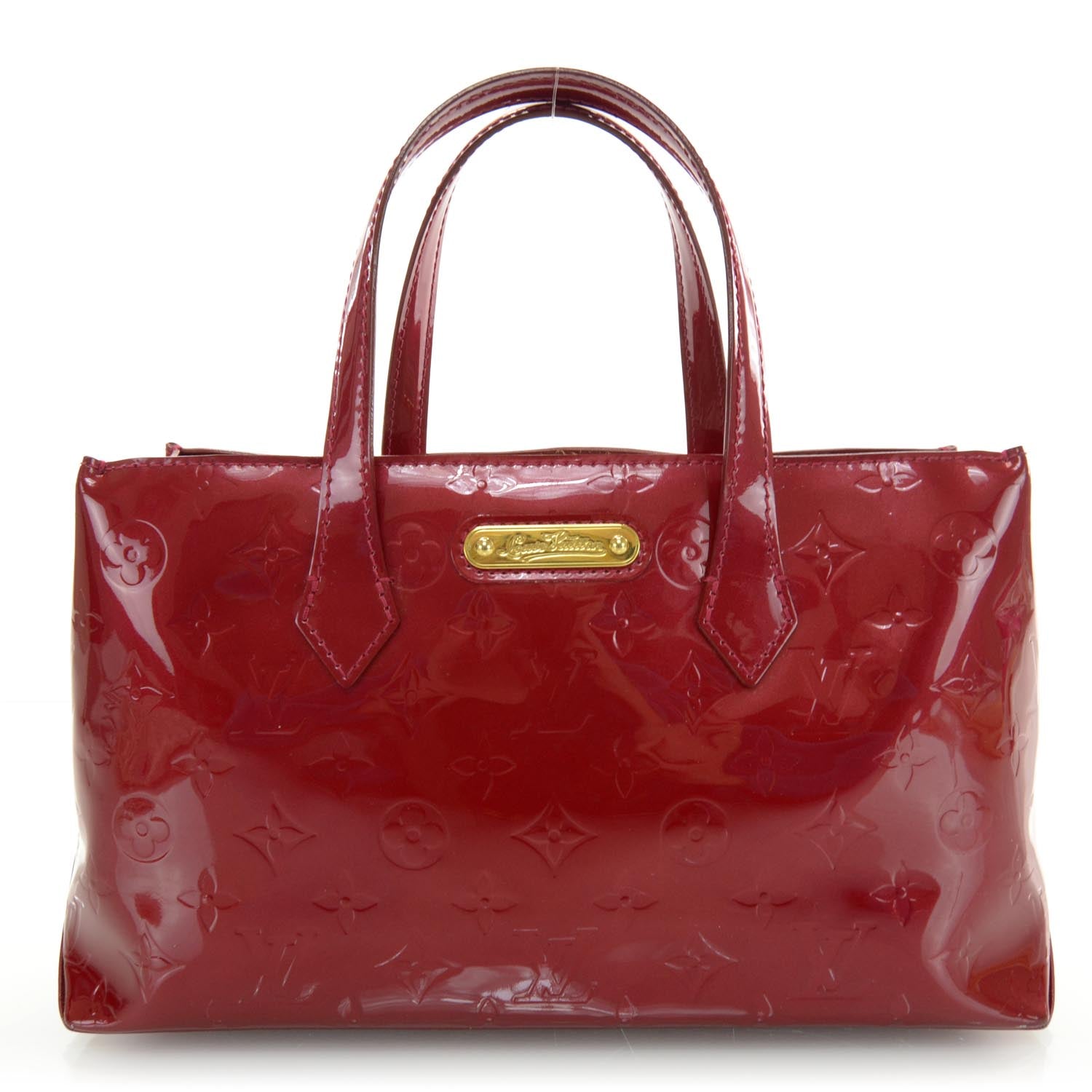 Louis Vuitton Vernis Wilshire PM Pomme D'Amour 1 of 7