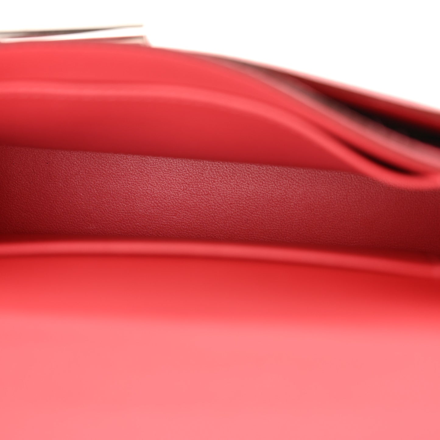 Chevre Mysore Mini Verrou Chaine Bag Rose Lipstick