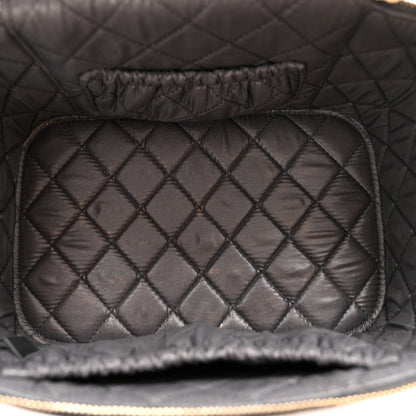Chanel Lambskin Quilted Large Vanity Pouch Grey 5 of 7