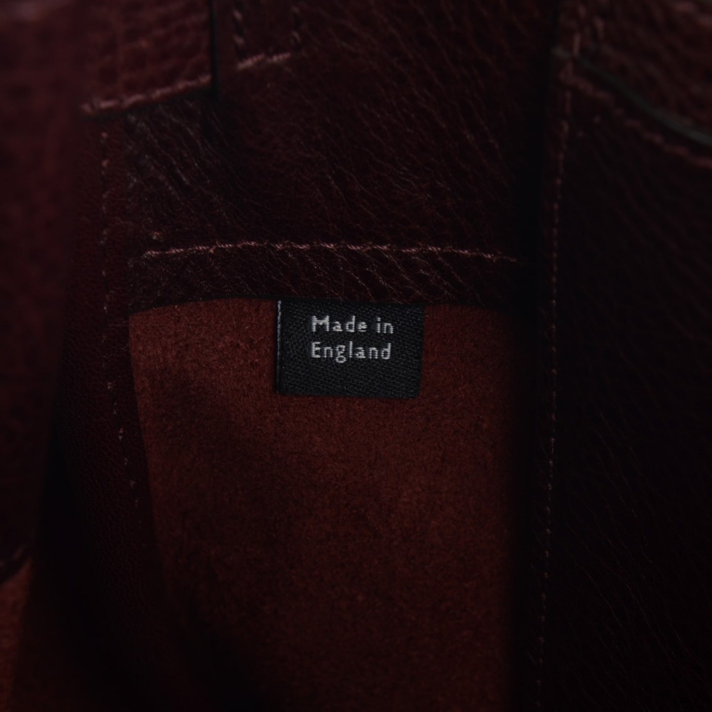 Natural Leather Bayswater Oxblood