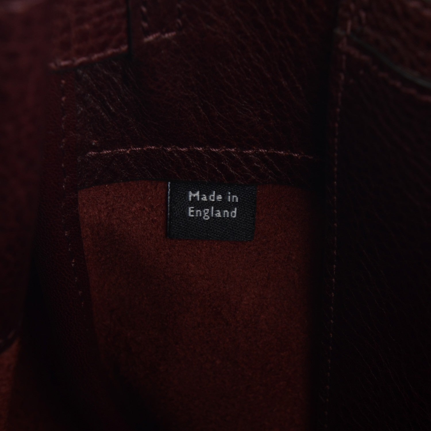 Mulberry Natural Leather Bayswater Oxblood 9 of 9