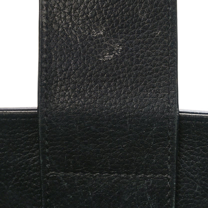Chanel Grained Calfskin Small Neo Executive Shopper Tote Dark Blue Black 16 of 16
