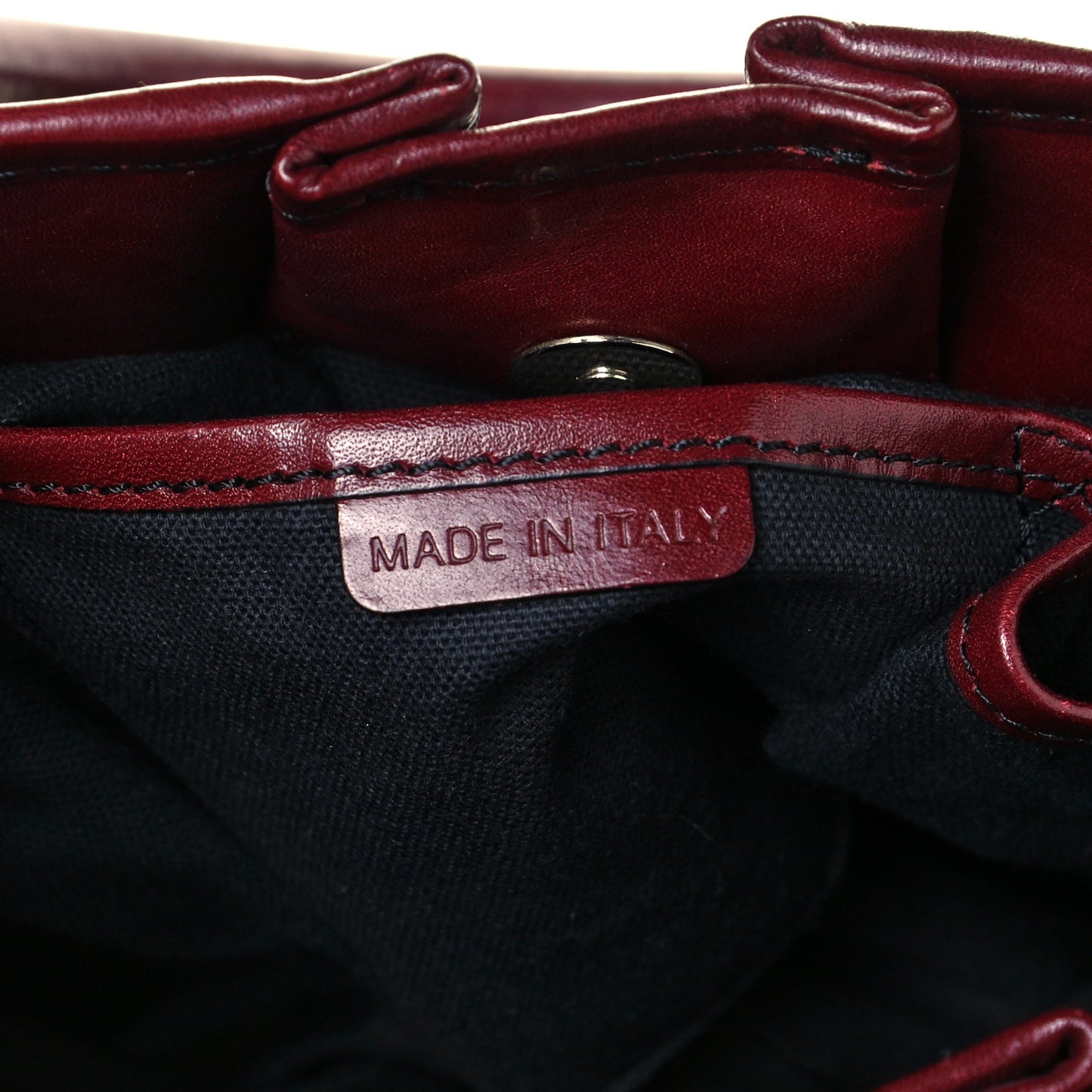 Suede Calfskin Medium Whipstitch Tote