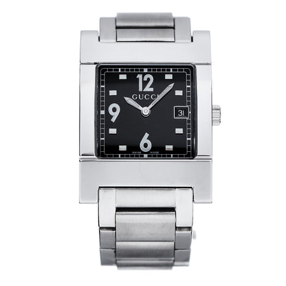 Gucci Stainless Steel 28mm 7700M Quartz Watch Black 1 of 4
