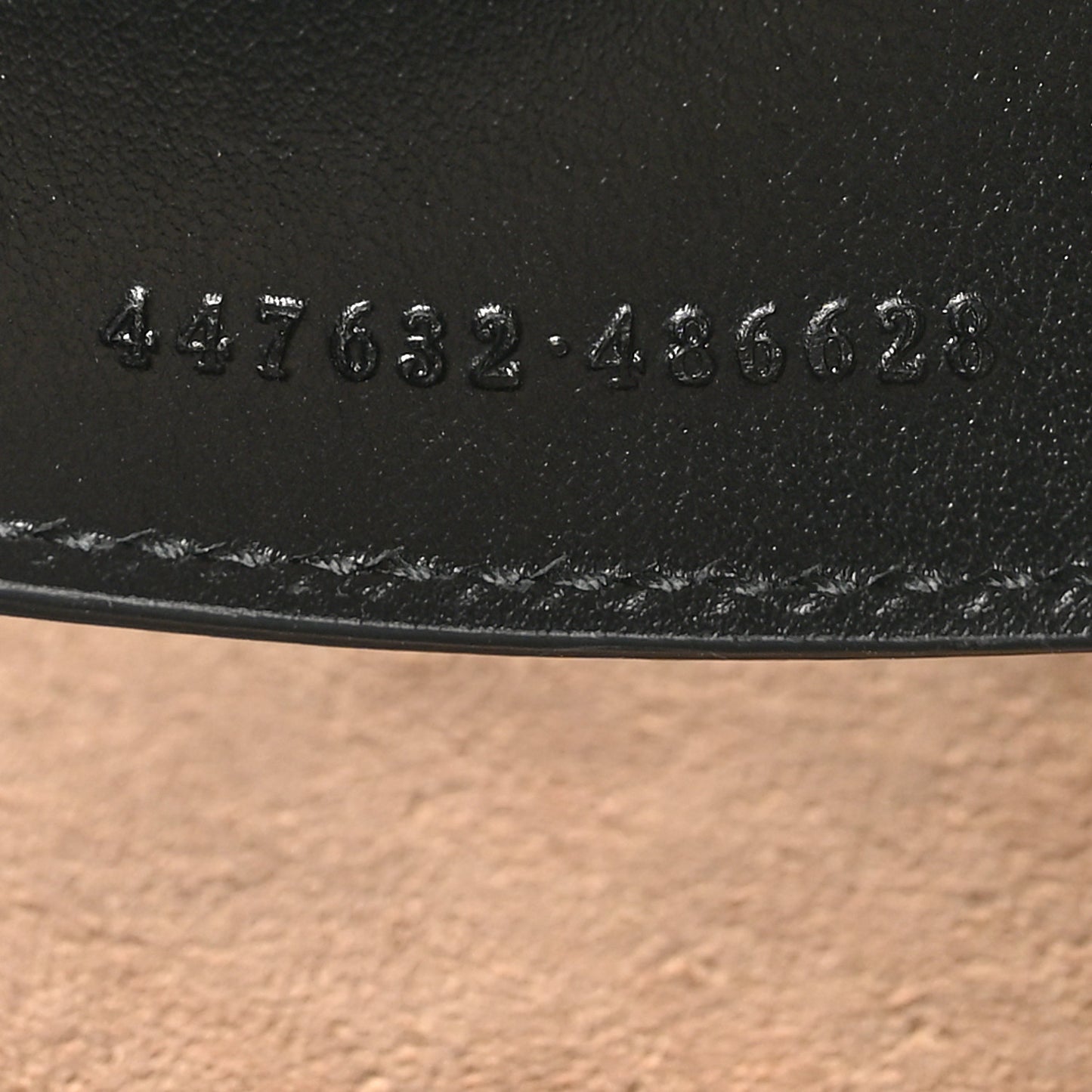 Calfskin Matelasse Small GG Marmont Chain Shoulder Bag Black