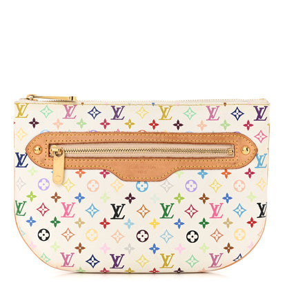 Louis Vuitton Monogram Multicolor Pochette Plate GM White 1 of 11
