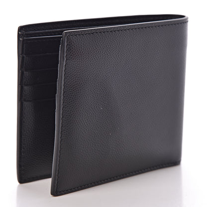 Saint Laurent Grain De Poudre Paris East West Wallet Black 3 of 7