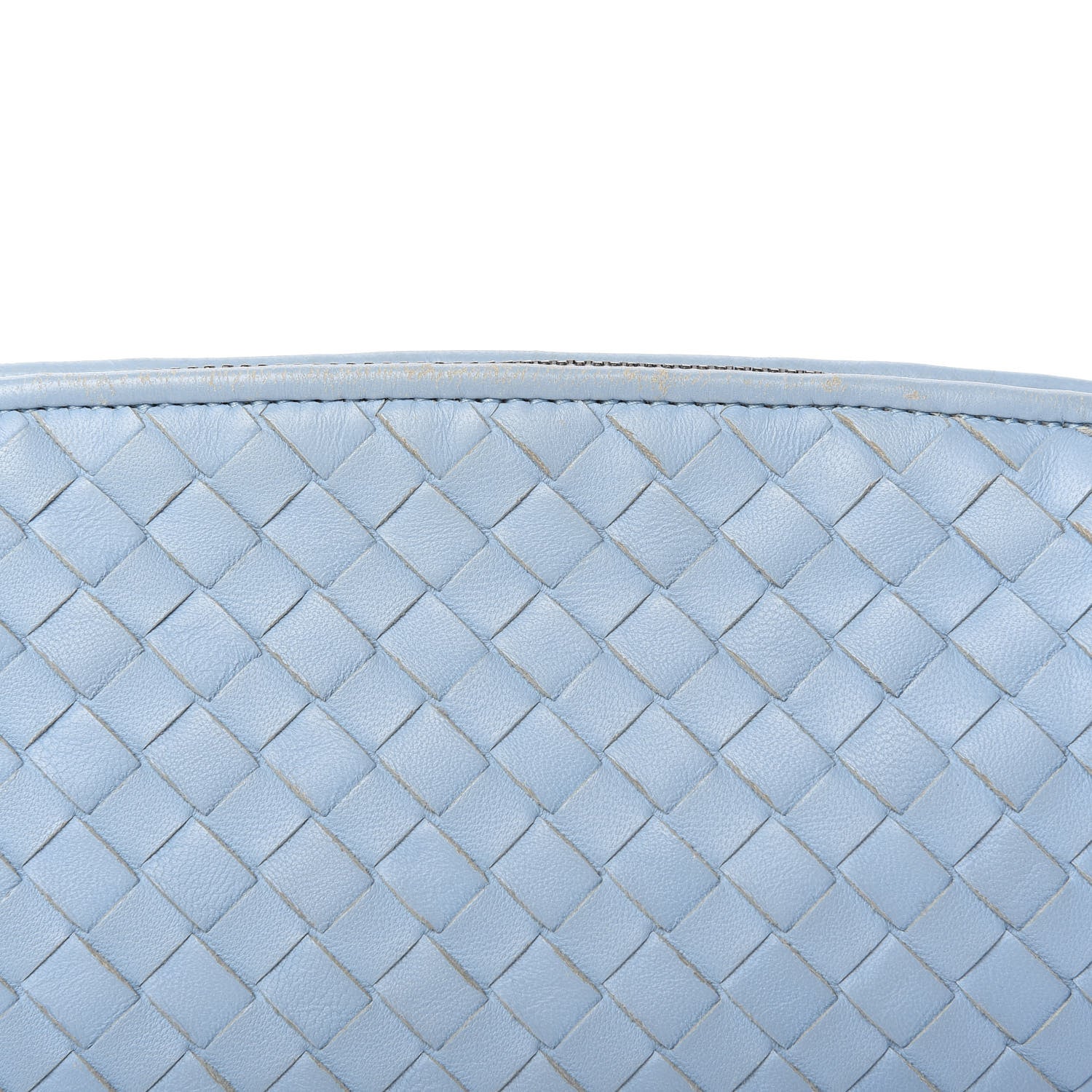 Bottega Veneta Nappa Intrecciato Nodini Crossbody Messenger Ice 10 of 10