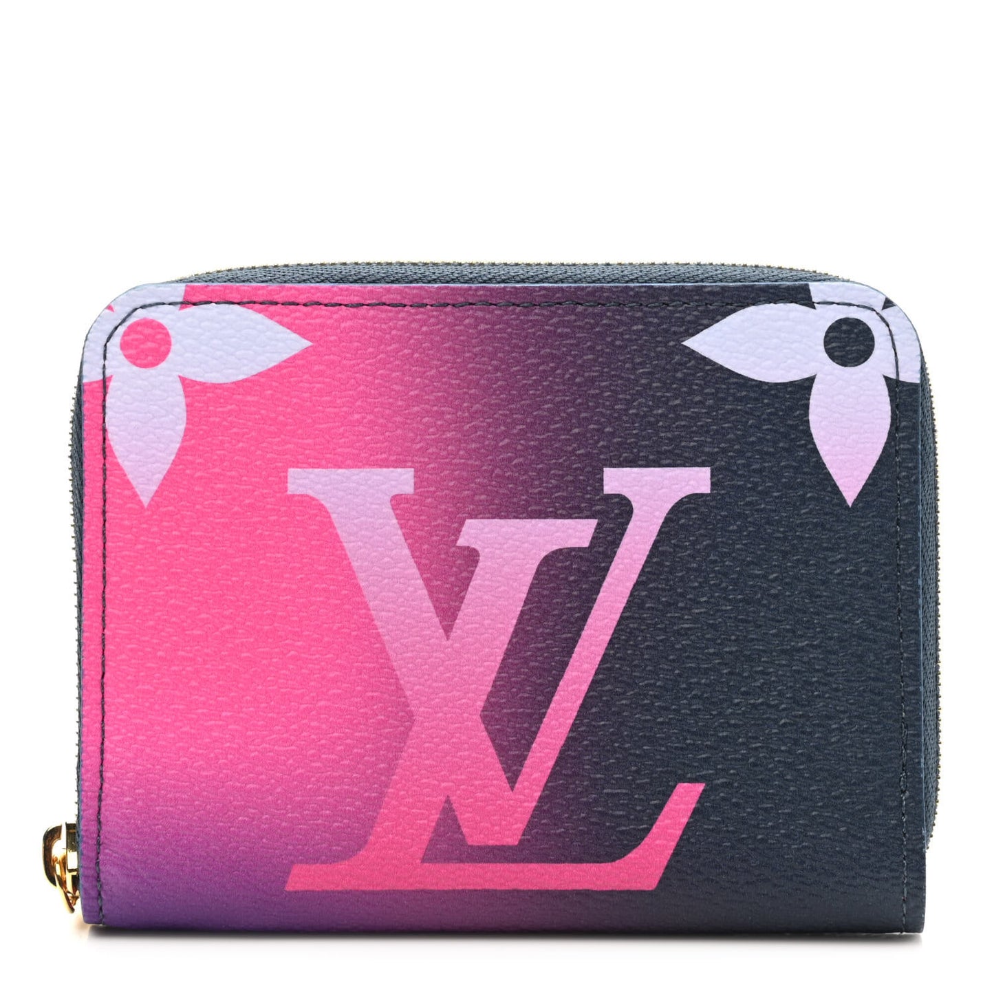 Monogram Giant Spring In The City Zippy Coin Purse Midnight Fuchsia