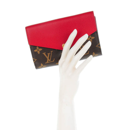 Louis Vuitton Monogram Pallas Compact Wallet Cherry 2 of 8