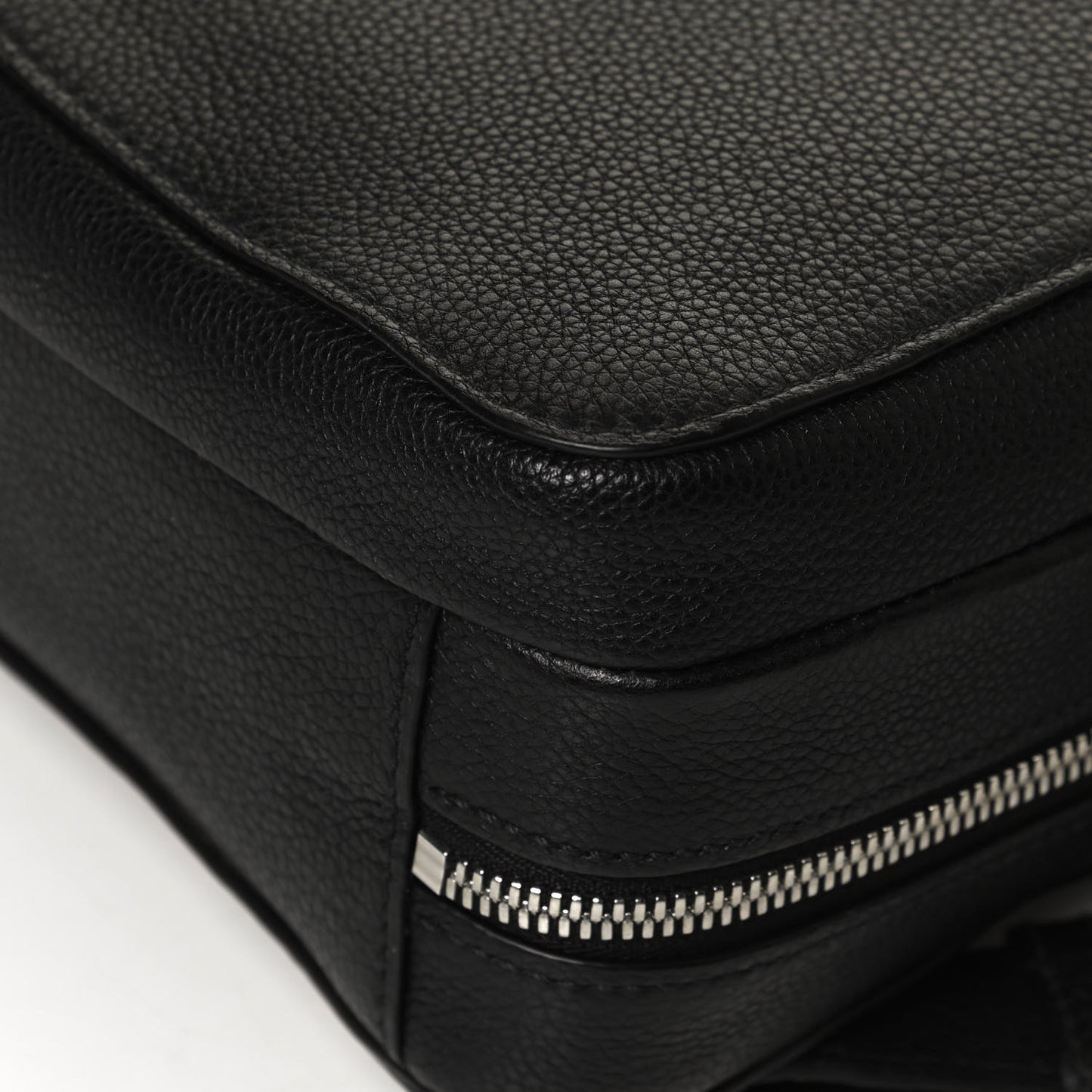 Vitello Daino Briefcase Backpack Black