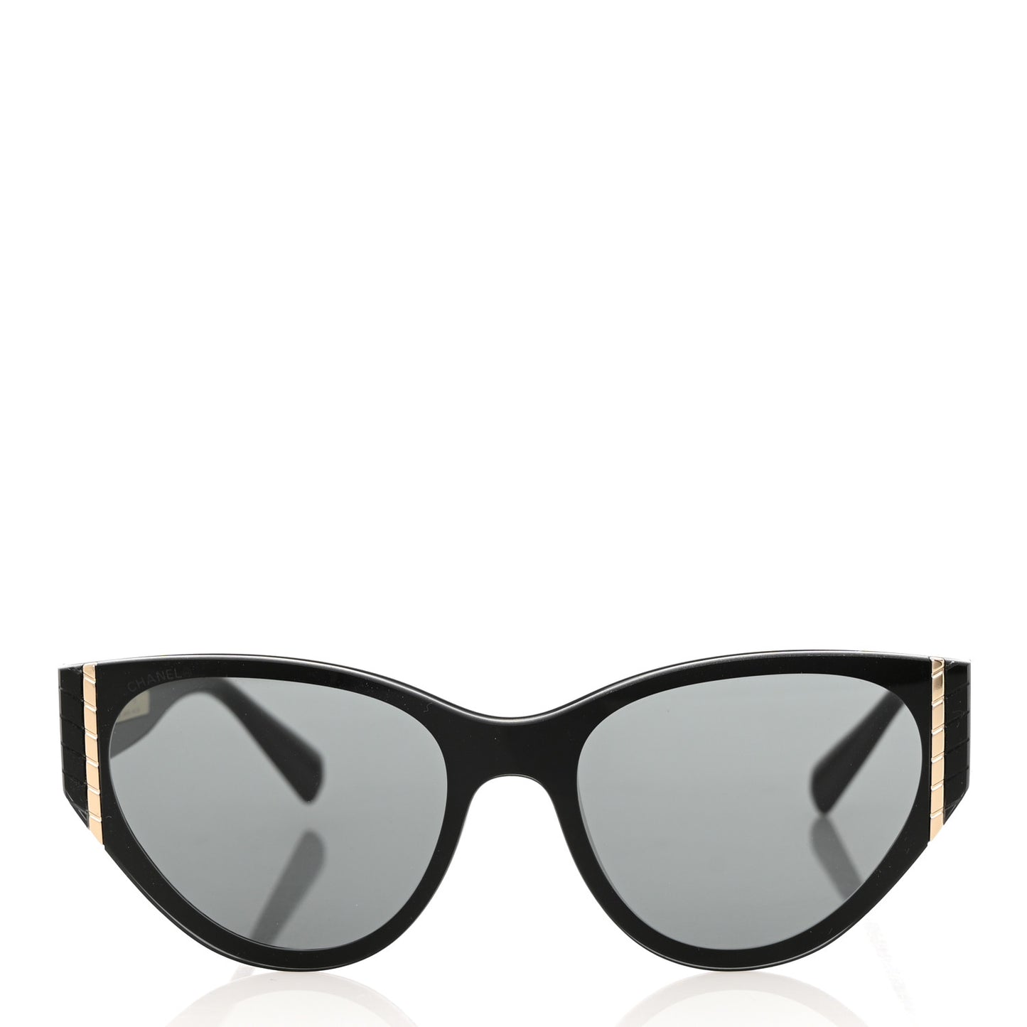 Acetate Cat Eye Sunglasses 6054 Black