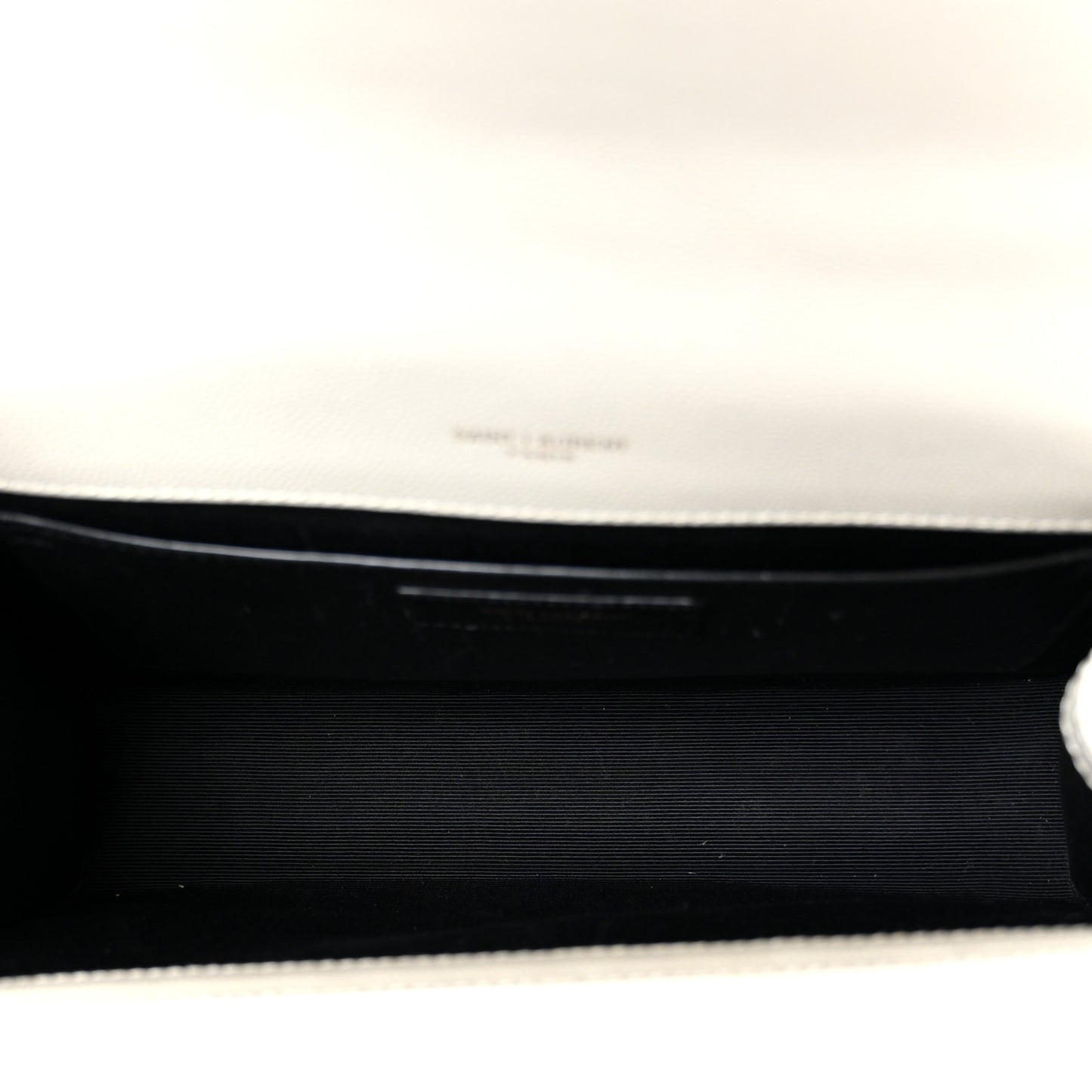 Grain De Poudre Textured Mixed Matelasse Medium Triquilt Monogram Satchel Crema Soft