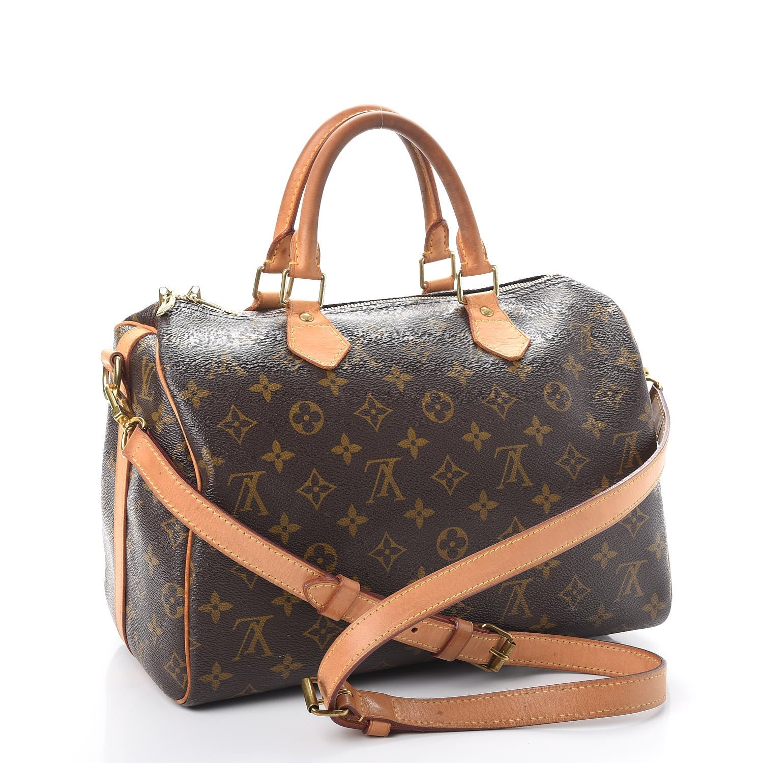 Louis Vuitton Monogram Speedy Bandouliere 30 3 of 29