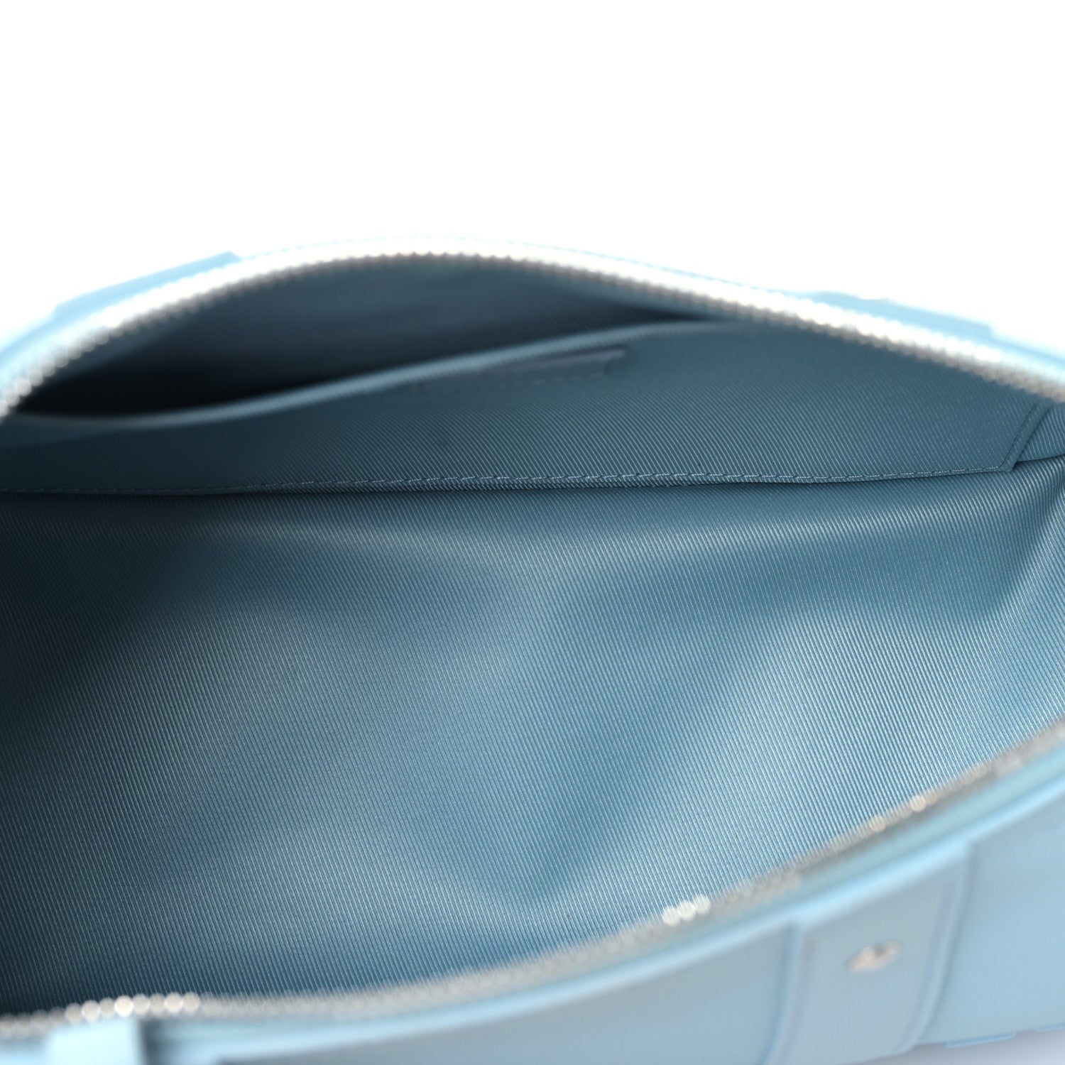 Louis Vuitton Grained Calfskin Aerogram City Keepall Cloud Blue 5 of 9