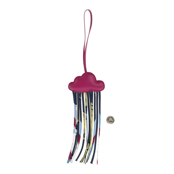 Hermes Swift Silk Cord Petit H Cloud Bag Charm 1872496 – FASHIONPHILE