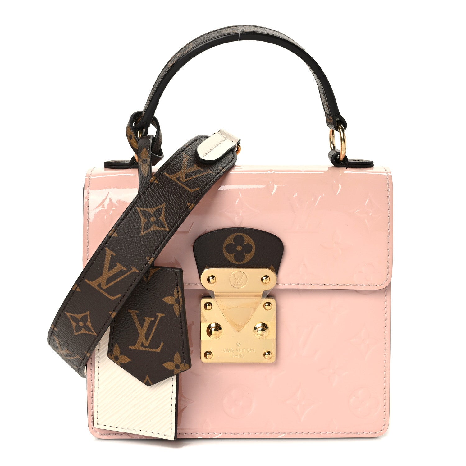 Louis Vuitton Vernis Epi Monogram Spring Street Rose Ballerine 1 of 9